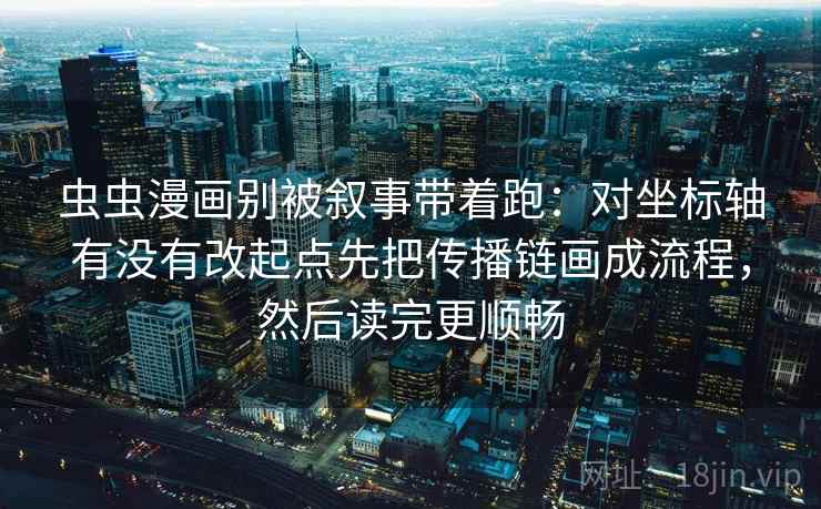 虫虫漫画别被叙事带着跑：对坐标轴有没有改起点先把传播链画成流程，然后读完更顺畅